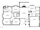 Detailed floor plan showcasing the layout of the home with room dimensions at 1911 Hobson Dr, Henderson, NV 89074