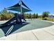 Community playground with modern equipment and safety surfacing for enjoyment at 2300 Sky Island Dr, Henderson, NV 89002