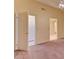 Bedroom with carpet flooring and a doorway to a bathroom at 2352 Pickwick Dr # 85, Henderson, NV 89014