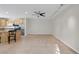 Spacious open-concept living area with tile floors and ample natural light at 2405 Esteem Ridge Dr, Henderson, NV 89052