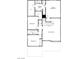 Second floor plan featuring a game room, 3 bedrooms, 2 bathrooms and laundry room at 3697 Alla Rocca Ave, Henderson, NV 89044