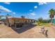 Spacious backyard with a covered patio area at 405 Box Elder Way, Henderson, NV 89015