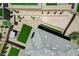 An aerial view of the property features a low-maintenance yard and xeriscaping at 689 Rogue Wave St, Las Vegas, NV 89138
