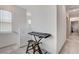 Hallway with a keyboard and natural light at 689 Rogue Wave St, Las Vegas, NV 89138