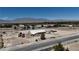 Home with RV, truck parking, and mountain views in desert landscape at 7130 Bilpar Rd, Las Vegas, NV 89131