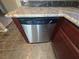 Stainless steel dishwasher with granite countertops and dark wood cabinets at 9000 Las Vegas Blvd # 2101, Las Vegas, NV 89123