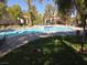 Outdoor swimming pool surrounded by palm trees and lounge chairs at 9000 Las Vegas Blvd # 2101, Las Vegas, NV 89123