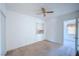 Cozy bedroom with ceiling fan and window at 1213 New Mexico St, Boulder City, NV 89005