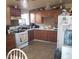 Kitchen featuring ample counter space and white appliances at 2315 Perliter Ave, North Las Vegas, NV 89030