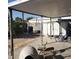 The patio is under a cover at 2315 Perliter Ave, North Las Vegas, NV 89030