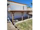 Under-deck porch with stairs, supports, and access to the main floor at 2784 Belcastro St, Las Vegas, NV 89117
