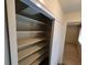 Walk-in closet with built-in shelving, offering ample storage space at 2784 Belcastro St, Las Vegas, NV 89117