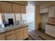 Well-lit kitchen area featuring spacious white cabinets and practical countertops at 2784 Belcastro St, Las Vegas, NV 89117