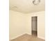 A simple bedroom featuring neutral walls, carpet, and a closet at 3412 Townhouse Dr, Las Vegas, NV 89121