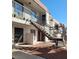 Two-story townhouse with private entrance, accessible by outdoor staircase at 4300 N Lamont St # 232, Las Vegas, NV 89115