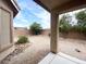 Low maintenance backyard with covered patio at 4717 Mohawk River Ave, North Las Vegas, NV 89031