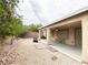 Fully landscaped backyard with covered patio at 4717 Mohawk River Ave, North Las Vegas, NV 89031