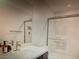 This bathroom features a sleek design, glass shower doors, and modern fixtures at 5888 Becklow Gardens Ave, Las Vegas, NV 89141