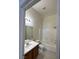 Full bathroom featuring laminate countertop and shower and bathtub combo at 5969 High Steed St # 101, Henderson, NV 89011