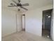 Bedroom featuring neutral walls, carpet, and a ceiling fan at 7728 Villa De La Paz Ave, Las Vegas, NV 89131