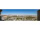 Wide aerial shot showcasing the community with mountain backdrop and proximity to city at 8255 Las Vegas S Blvd # 1414, Las Vegas, NV 89123