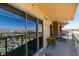 Inviting balcony with outdoor seating and picturesque cityscape views at 8255 Las Vegas S Blvd # 1414, Las Vegas, NV 89123