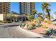 Striking exterior with well-maintained landscaping and inviting entrance at 8255 Las Vegas S Blvd # 1414, Las Vegas, NV 89123