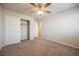 Bedroom features carpet flooring and a closet with sliding doors at 8278 Palladium St, Las Vegas, NV 89113