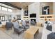 Modern lounge area featuring comfortable seating and contemporary decor at 901 Allister Fields Ln, Las Vegas, NV 89138