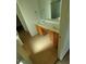 Bathroom vanity with double sinks, tile flooring, and a shower in the background at 994 River Walk Ct, Henderson, NV 89015