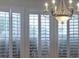 Chandelier in the bay window at 10829 Ickworth Ct, Las Vegas, NV 89135