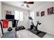 Bright workout room with a treadmill, stationary bike, and fitness equipment at 1172 Strada Pecei, Henderson, NV 89011