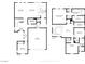 Comprehensive floorplans showcasing the layout of both floors with dimensioned rooms and features at 1172 Strada Pecei, Henderson, NV 89011