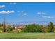 Scenic views of the golf course, mountains, and city skyline in the beautiful Las Vegas Valley at 1172 Strada Pecei, Henderson, NV 89011
