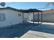 Spacious backyard featuring a covered patio perfect for outdoor entertaining at 1316 Lawry Ave, Las Vegas, NV 89106