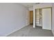 Empty bedroom boasts new carpet and closet at 2865 Destino Ln, Henderson, NV 89074