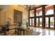 Elegant lobby area with high ceilings, stylish seating, and decorative accents at 30 Strada Di Villaggio # 118, Henderson, NV 89011