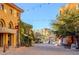 Inviting cobblestone pedestrian street with shops and restaurants at Lake Las Vegas at 30 Strada Di Villaggio # 118, Henderson, NV 89011