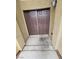 Close-up of a stained double front door at 3237 Perching Bird Ln, North Las Vegas, NV 89084