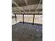 View of the spacious backyard from the covered patio area at 3755 Chutney St, Las Vegas, NV 89121