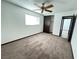 Bright bedroom with carpet, closet and neutral walls at 4303 Paramount St, Las Vegas, NV 89115