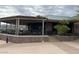 Community clubhouse with patio dining and desert landscaping at 438 Fountain Grove St, Henderson, NV 89012