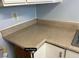 Functional kitchen corner with light-colored countertops, providing great space for cooking at 513 Kristin Ln, Henderson, NV 89011