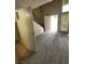 Spacious living room features stairs, tall windows, and neutral paint at 513 Kristin Ln, Henderson, NV 89011