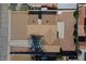 Aerial view of a single-story home featuring gravel landscaping and mature trees at 922 Westminster Ave, Las Vegas, NV 89119