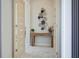 Stylish hallway featuring contemporary decor, neutral color palette, and seamless transitions to other rooms at 9233 Canyon Mesa Dr, Las Vegas, NV 89144