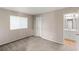 Bedroom with a window, closet, and neutral-toned walls, offering a serene and inviting space at 1125 Lumina Ct, Las Vegas, NV 89117