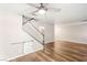 Open living space with wood flooring and a staircase, perfect for modern living at 1125 Lumina Ct, Las Vegas, NV 89117