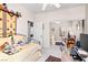 Bedroom with mirrored closet, offering a comfortable, multi-purpose space at 1204 Golf Club, Laughlin, NV 89029