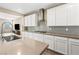 Kitchen showcases stainless steel appliances, custom cabinets and gas cooktop at 12415 Notch Trail Ave, Las Vegas, NV 89138